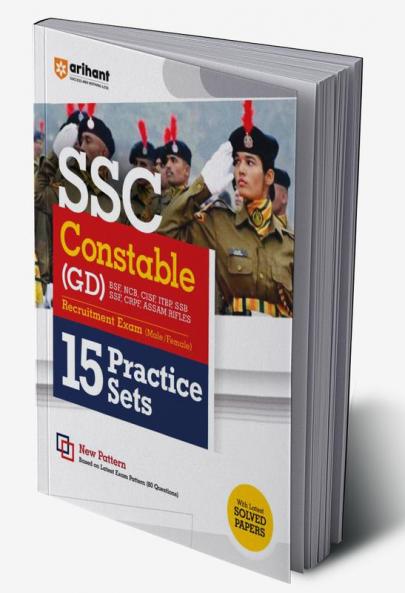 Arihant SSC Constable GD 15 Practice Sets For 2024 Exam (BSF NCB CISF SSB SSF CRPF Assam Rifles