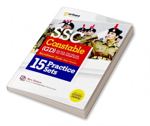 Arihant SSC Constable GD 15 Practice Sets For 2024 Exam (BSF NCB CISF SSB SSF CRPF Assam Rifles