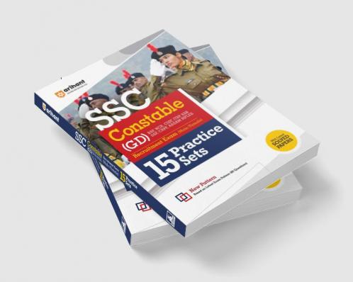 Arihant SSC Constable GD 15 Practice Sets For 2024 Exam (BSF NCB CISF SSB SSF CRPF Assam Rifles