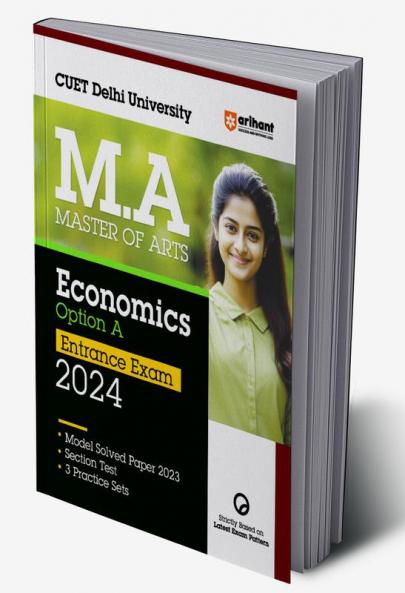 Arihant CUET Delhi University M.A (Master of Arts) Economics Entrance Exam Guide For 2024 Exams