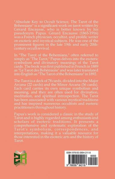 Absolute Key To Occult Science The Tarot Of The Bohemians