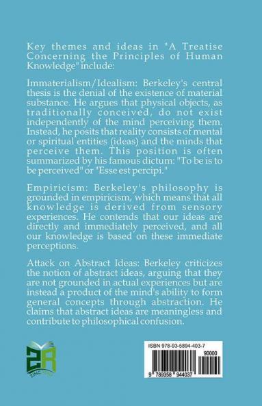 A Treatise Concerning the Principles of Human Knowledge
