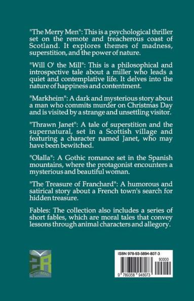 The Merry Men and Other Tales and Fables