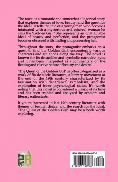 Quest of the Golden Girl a Romance