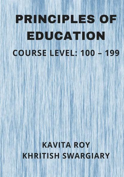 PRINCIPLES OF EDUCATION