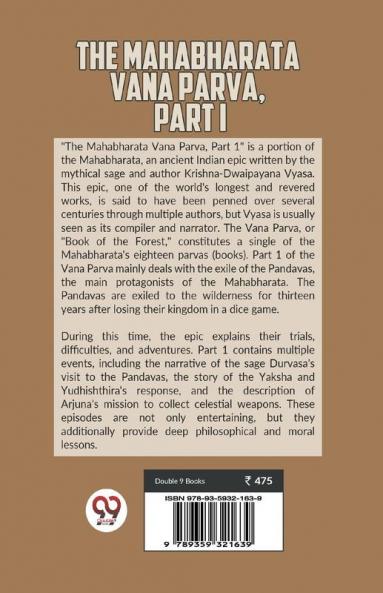 The Mahabharata Vana Parva Part I