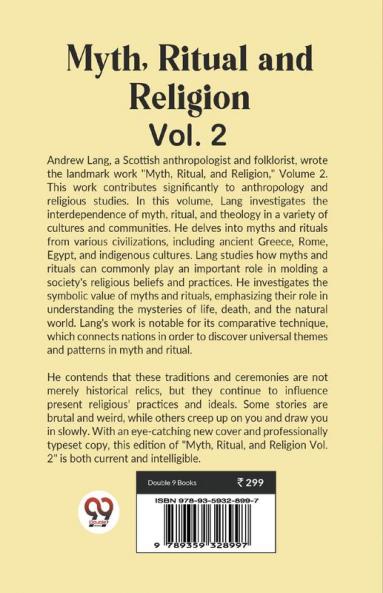 Myth Ritual And Religion Vol. 2