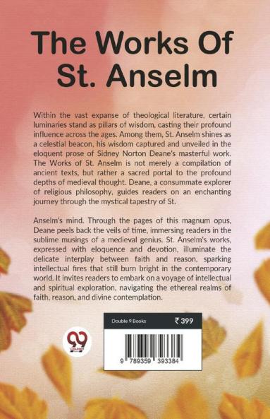 Works Of St. Anselm