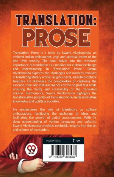 Translation: Prose