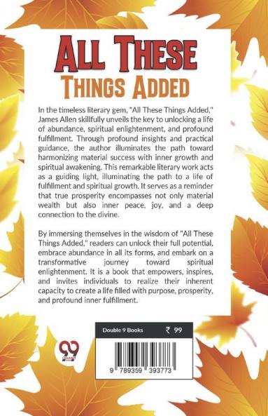 All These Things Added