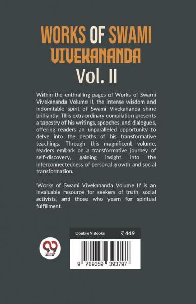 Works Of Swami Vivekananda Vol.II