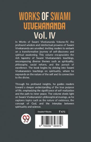 Works Of Swami Vivekananda Vol.IV