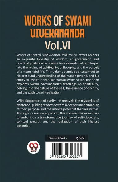 Works Of Swami Vivekananda Vol.VI