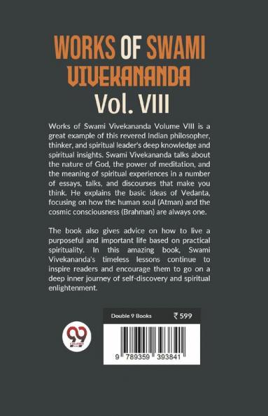 Works Of Swami Vivekananda Vol.VIII