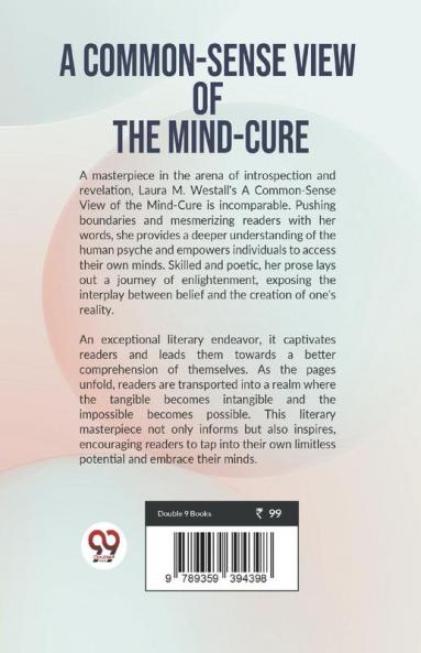 A Common-Sense View Of The Mind-Cure