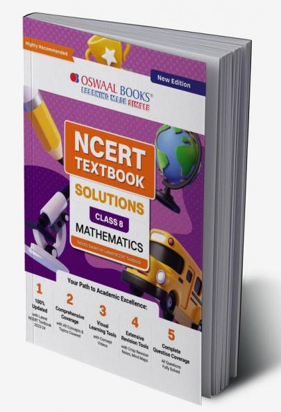 Oswaal NCERT Textbook Solution - Class 8 Mathematics | For Latest Exam