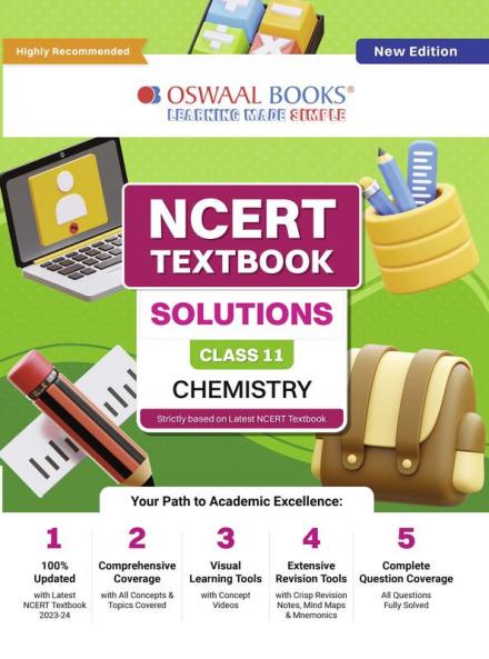 Oswaal NCERT Textbook Solution Class 11 Chemistry | For Latest Exam