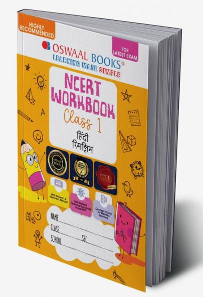 Oswaal NCERT Workbook Class 1 ?????? ????? Hindi Saarangi (For Latest Exam)