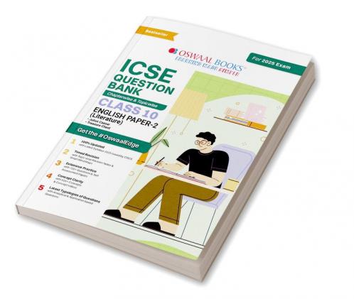 Oswaal ICSE Question Bank SOLVED PAPERS | Class 10 | English-II | For Exam 2024-25