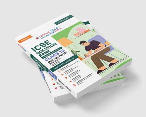 Oswaal ICSE Question Bank SOLVED PAPERS | Class 10 | English-II | For Exam 2024-25