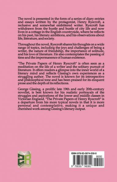 The Private Papers of Henry Ryecroft