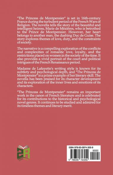 The Princess De Montpensier