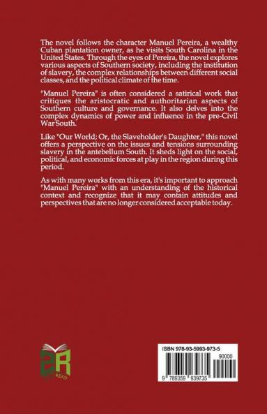 Manuel Pereira; Or The Sovereign Rule of South Carolina