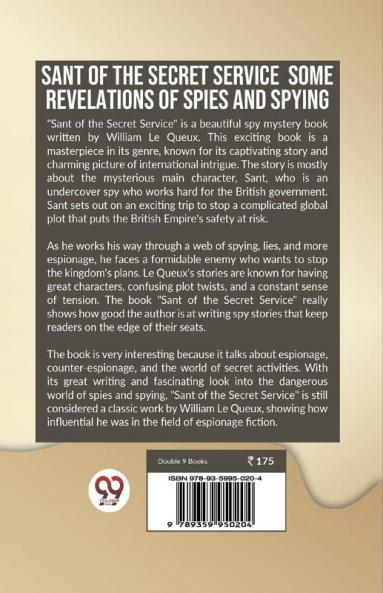 Sant Of The Secret Service Some Revelations Of Spies And Spying