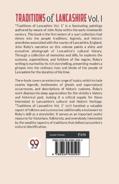 Traditions Of Lancashire Vol. I