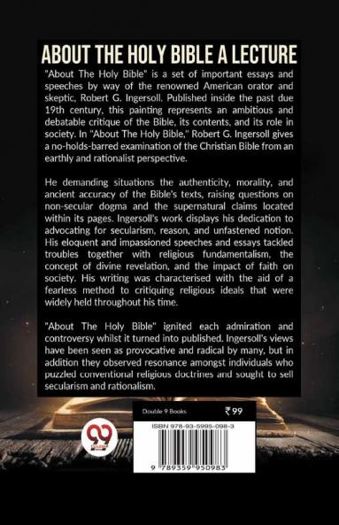 About The Holy Bible A Lecture