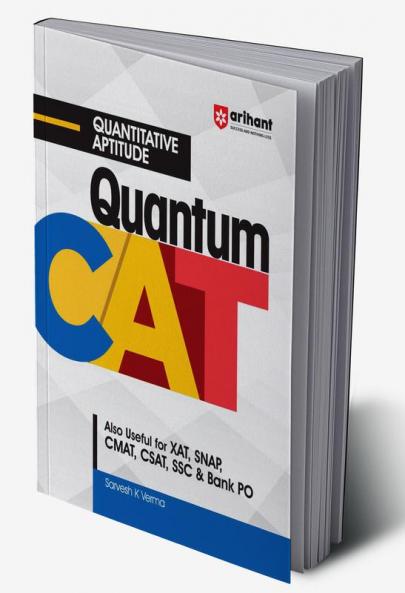 Arihant Quantitative Aptitude Quantum CAT Also useful For XAT  CMAT CSAT SSC Bank PO