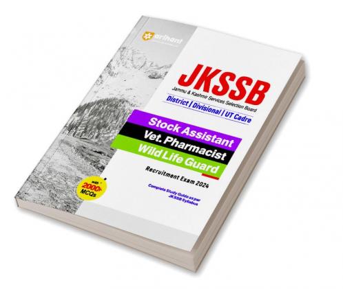 JKSSB Stock Assistant /Vet. Pharmacist Wild Life Guard Recruitment Exam 2024