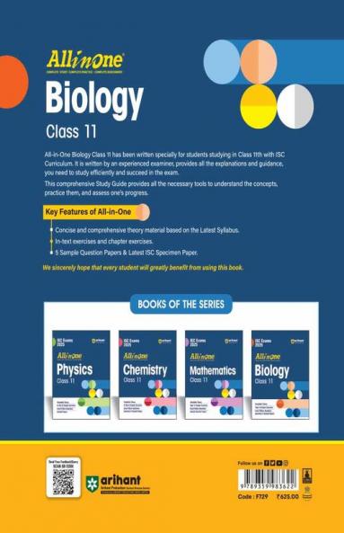 Arihant All In One Class 9th Biology for ICSE Exam 2024