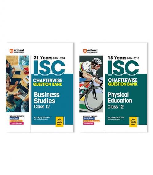 ISC Chapterwise Solved Papers (2023-2000) - Business StudiesPHYSICAL EDUCATION Class 12