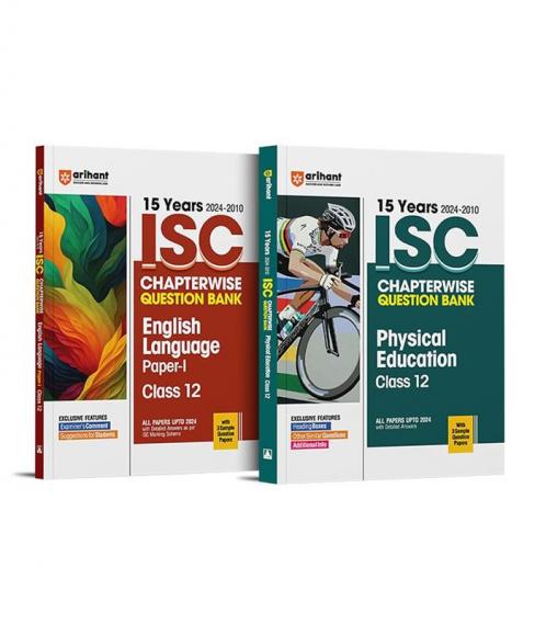 Arihant Arihant's 15 Years ISC Chapterwise Question Bank English LanguagePhysical Education Paper -1 for Class 12th