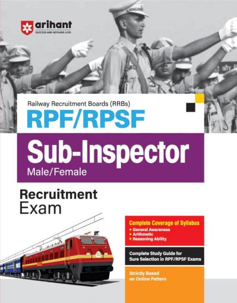 RPF/RPSF Sub Inspector (Male & Female) Online Wtitten Exam | Study Guide | English Medium