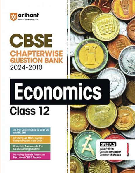 CBSE Class 12th Economics | Chapterwise-Question Bank (2024 - 2012)