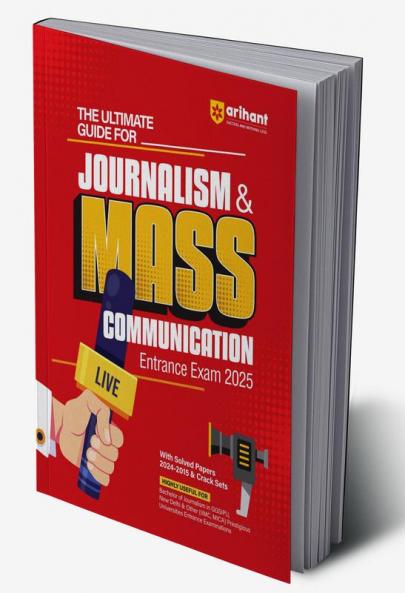 Journalism & Mass Communication Entrance Exam 2025 | Study Guide with Solved Papers 2024-2015 & Crack Sets