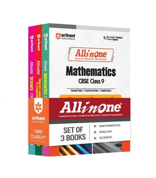 All In One Mathematics English Language & LiteratureScience Class 9th Based On Latest NCERT For CBSE Exams 2025