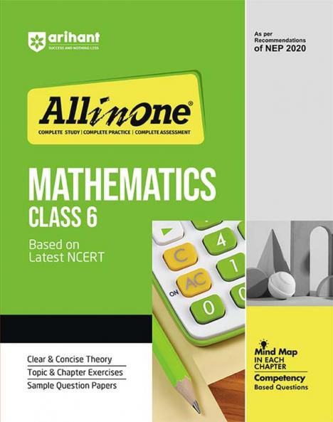 All In One CBSE Mathematics Class 6th | For CBSE Exams 2025 | Based On Latest NCERT
