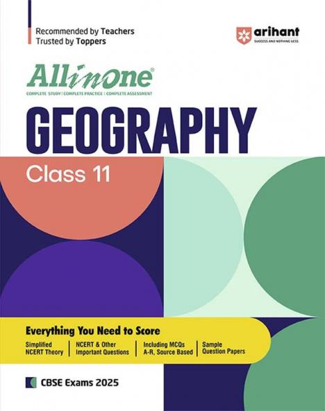 All in one Class 11th Geography for CBSE Exam 2025