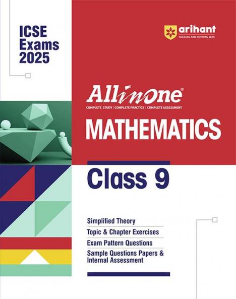 Arihant Arihant All In One Class 9th Mathematics for ICSE Exam 2024