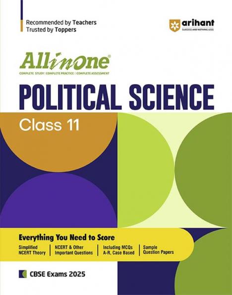 All in one Class 11th Political Science for CBSE Exam 2025