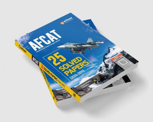 AFCAT | 25 Solved Papers (2024-2011) | English Medium