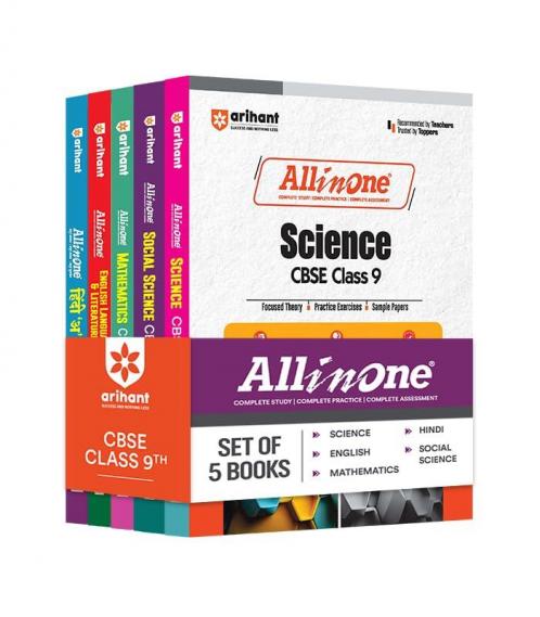 All In One Science Social Science Mathematics English Language & Literature HindiA Class 9th Based On Latest NCERT For CBSE Exams 2025