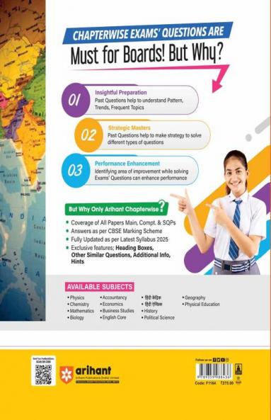CBSE Class 12th Geography | Chapterwise-Question Bank (2024 - 2008)
