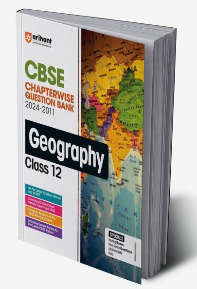 CBSE Class 12th Geography | Chapterwise-Question Bank (2024 - 2008)