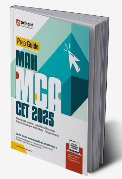 MAH MCA CET 2025 | Prep. Guide | English Medium