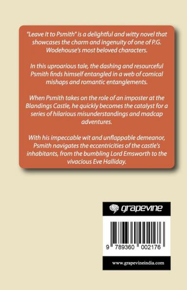 Leave It to Psmith (Psmith #4)