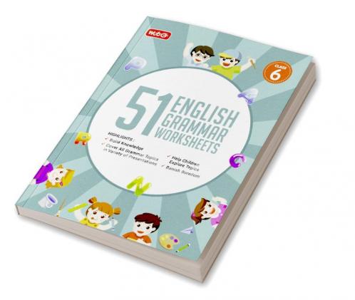 Mtg 51 English Grammar Worksheets Class 6 – Grammar Work Books To Practice English Concepts In Interactive Way (Based On Cbse/Ncert)